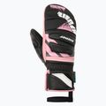 Guanti da sci per bambini Ziener Lopaki-Z AS PR Mitten black/pink vanilla 2