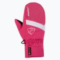 Guanti da sci per bambini ZIENER Levin-Z GTX Mitten tie dye pop pink 2