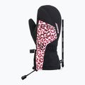 Guanti da sci per bambini ZIENER Lavalino-Z Aquashield AW Mitten black/red leo 2