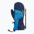 Guanti da sci per bambini ZIENER Lavalino-Z Aquashield AW Mitten dark navy/cobalt blue 2