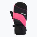 Guanti da sci per bambini ZIENER Luuki-Z Aquashield black/pop pink 2
