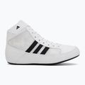 Scarpe da boxe per bambini adidas Havoc white/black 2