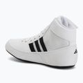 Scarpe da boxe per bambini adidas Havoc white/black 3