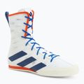 Scarpe da boxe adidas Box Hog 4 white/navy