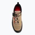 Scarpe da ciclismo da uomo con suola piatta adidas FIVE TEN Freerider Pro Boa cardboard/off white/core black 5