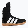 Scarpe da boxe uomo adidas Box Hog Wide black/white 2
