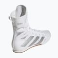 Scarpe da boxe adidas Box Hog 4 white/silver 2