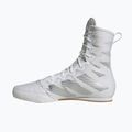 Scarpe da boxe adidas Box Hog 4 white/silver 3