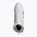 Scarpe da boxe adidas Box Hog 4 white/silver 5