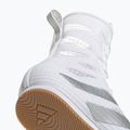 Scarpe da boxe adidas Box Hog 4 white/silver 7