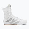 Scarpe da boxe adidas Box Hog 4 white/silver 2