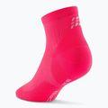 Calze a compressione CEP da donna Run Low Cut 5.0 rosa 3