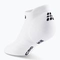 Calze a compressione CEP da uomo Run No Show 5.0 bianco 3