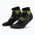 CEP Calzini a compressione da uomo Run Low Cut 5.0 nero/lime