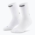 CEP Calzini a compressione da uomo Run Mid Cut 5.0 bianco