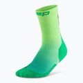CEP Calzini a compressione da uomo Run Edt. Gradient Mid Cut Compression 5.0 verde/lime fade 2