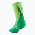 CEP Calzini a compressione da uomo Run Edt. Gradient Mid Cut Compression 5.0 verde/lime fade 3