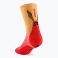 Calze a compressione CEP da uomo Run Edt. Gradient Mid Cut Compression 5.0 rosso/marighe sbiadito 3