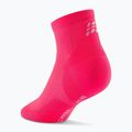 Calze a compressione da uomo CEP Run Low Cut 5.0 pink 3