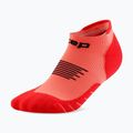 Calze a compressione da uomo Cep Run No Show 5.0 neon coral 2