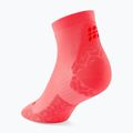Calzini da donna CEP Ultralight Low Cut 4.0 neon coral/red 3