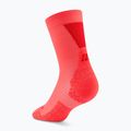 Calze a compressione da uomo CEP Ultralight Mid Cut 4.0 neon coral/red 3