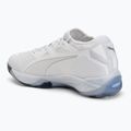 Scarpe da pallamano PUMA Eliminate NITRO SQD 4 puma white/baltic sea blue/fresh water 3