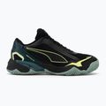 Scarpe da pallamano da uomo PUMA Solarstrike 4 puma black/green terrain/fizzy light 2
