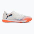 Scarpe da calcio da donna PUMA Future 8 Match Low TT puma bianco/puma nero/rosso brillante 2