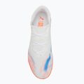 Scarpe da calcio da donna PUMA Future 8 Match Low TT puma bianco/puma nero/rosso brillante 5