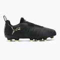 PUMA Future 8 Match LL FG/AG Jr scarpe da calcio puma nero / luce frizzante / terreno verde 2