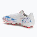 Scarpe da calcio da uomo PUMA Future 8 Play FG/AG puma bianco/puma nero/rosso brillante 3