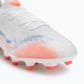 Scarpe da calcio da uomo PUMA Future 8 Play FG/AG puma bianco/puma nero/rosso brillante 7
