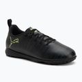 PUMA Future 8 Play TT Jr bambini scarpe da calcio puma nero / luce frizzante / terreno verde