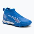 PUMA Ultra 6 Match+ LL TT + Mid Jr scarpe da calcio bambino ultra blu/puma bianco/rosso brillante