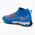 PUMA Ultra 6 Match+ LL TT + Mid Jr scarpe da calcio bambino ultra blu/puma bianco/rosso brillante 3