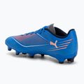 Scarpe da calcio da uomo PUMA Ultra 6 Play FG/AG ultra blu/puma bianco/rosso brillante 3