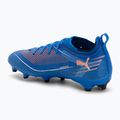 PUMA Ultra 6 Pro FG/AG Jr scarpe da calcio bambino ultra blu/puma bianco/rosso brillante 3