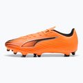 Scarpe da calcio da uomo PUMA Ultra 6 Play FG/AG heat fire/puma nero/glowing red