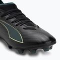 PUMA Ultra 6 Match FG/AG Jr bambini scarpe da calcio puma nero / luce frizzante / terreno verde 7