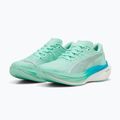 Scarpe da corsa da donna PUMA Deviate Nitro 3 blu menta/veloce 11