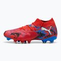 Scarpe da calcio da uomo PUMA Future 8 Match Playmakers FG/AG puma rosso/puma nero/ultra blu/rosa pixel
