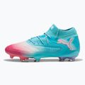 PUMA Future 8 Ultimate Re-Charge FG scarpe da calcio da uomo blu eroe/puma bianco/rosa tramonto 8