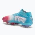 PUMA Future 8 Ultimate Re-Charge FG scarpe da calcio da uomo blu eroe/puma bianco/rosa tramonto 3