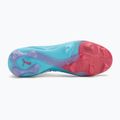 PUMA Future 8 Ultimate Re-Charge FG scarpe da calcio da uomo blu eroe/puma bianco/rosa tramonto 4