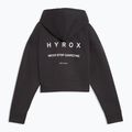 Felpa donna Puma Hyrox World Cropped Hoodie black/white 2