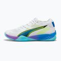 Scarpe da pallamano PUMA Eliminate Nitro SQD 4 Game On puma white/glowing red/ultra blue 8