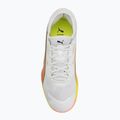 Scarpe da pallamano PUMA Eliminate Nitro SQD 4 Game On puma white/glowing red/ultra blue 5