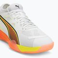 Scarpe da pallamano PUMA Eliminate Nitro SQD 4 Game On puma white/glowing red/ultra blue 7