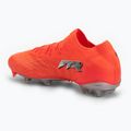 Scarpe da calcio PUMA Future 9 Fusion FG/AG glowing red/puma white/puma black/puma silver 3